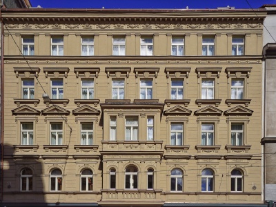 projekt foto Apartment building, Prague 2 - Jugoslávská