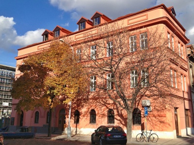 projekt foto Administrativní historická budova Praha 8 Karlín