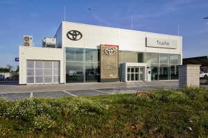 foto Car showroom Toyota, Průhonice - after